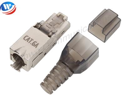China Male Modular Plug Boot Toolless 8P8C Cat6 UTP RJ45 Plug for sale