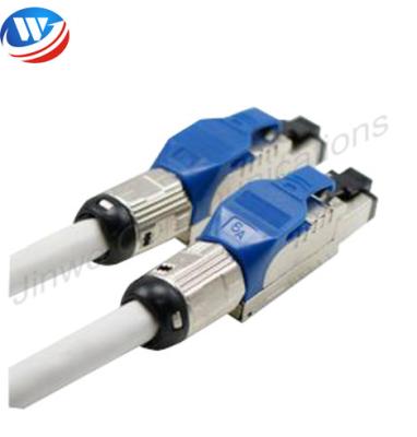 China FTP Rj45 Cat6a Shielded Connector 8P8C Modular For T568A for sale