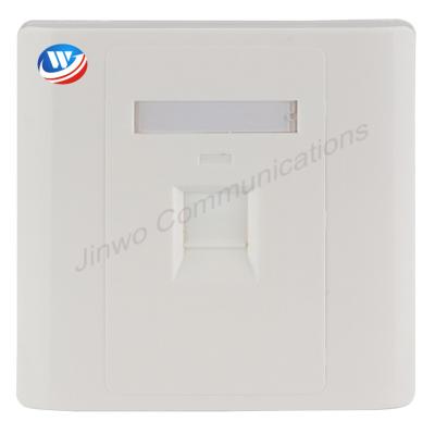 China WorkStation Telephone Face Plate Wall Mounted Rj11 Face Plate for sale