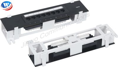 China Cat5E 8 Port Patch Panel Wall Mount Household Krone IDC Rj45 To Rj45 for sale