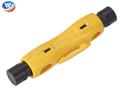 China RG7 RG59 Network Crimping Tool 120mm 25mm 25mm Coaxial Wire Stripper for sale