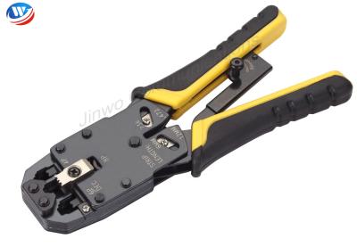 China 8 Inch Network Crimping Tool Rj11 Rj45 Pass Through Crimper for sale