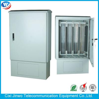 China 1200 Pair IP65 Outdoor Distribution Cabinet Telecommunication Cross Connection Cabinet for sale