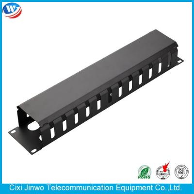 China 12 Holes 2U Horizontal Cable Manager for sale