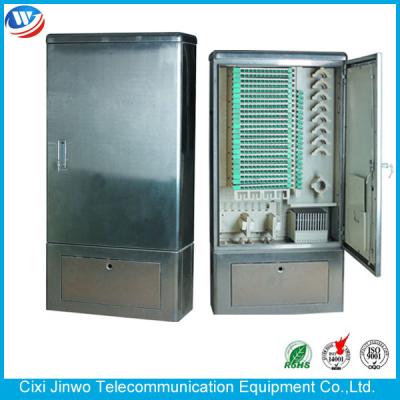 China IEC297-2 288 Cores Floor Network Cabinet SMC Outdoor Fiber Cabinet for sale