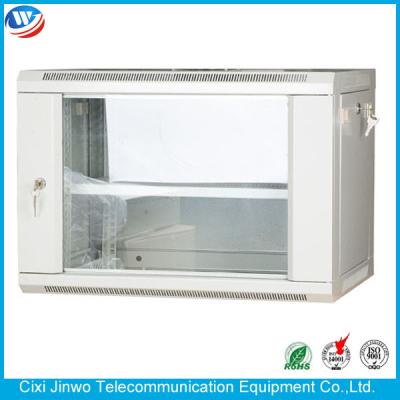 China ISO9001 Wall Mount Network Cabinet Single Section 19 Inch 8U for sale