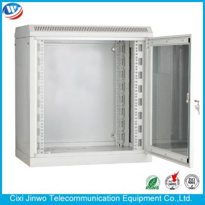 China 19 Inch Wall Mount Network Cabinet Cold Rolled Steel 12U for sale
