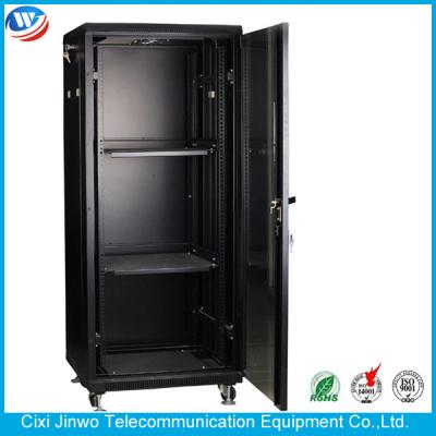 China Rack Mountable Floor Standing Cabinet Cold Rolled Steel 20U 19 Inch for sale
