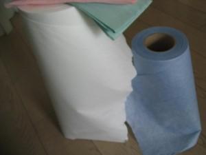 China wood pulp+polyester non woven spunlace for sale