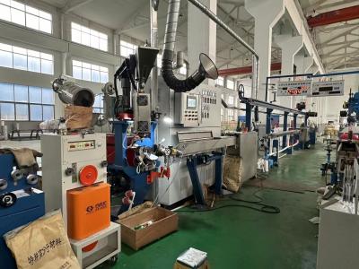 China Power Cable Extruder Machine Production Line 150mm For 4*120 Cable Plastic Extruder for sale