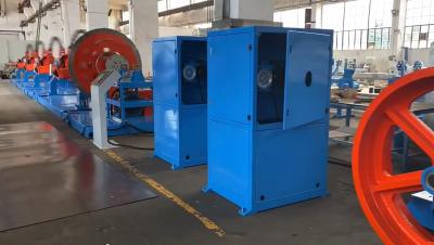 China Semi Automatic High Speed Skip Stranding Machine Bow Cablers And Skip Stranders for sale