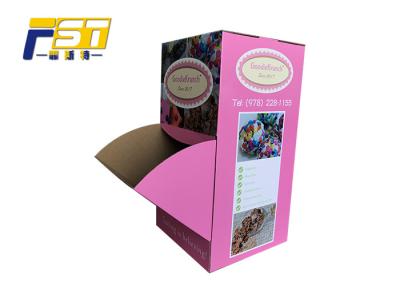 Chine Boîtes ondulées colorées par rectangle, boîtes faites sur commande de carton pour la promotion de casse-croûte à vendre