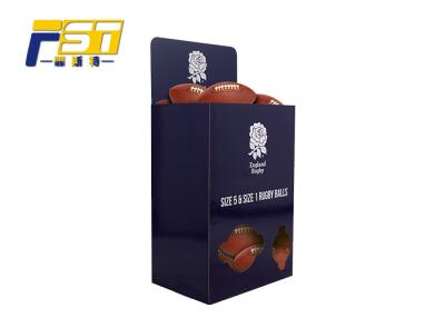 China UV Coated Cardboard Dump Bins Customized Graphics Design For Exhibition Display for sale