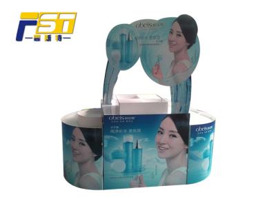 China Shampoo Cardboard Counter Display Trays Enviroment Friendly Digital Printing for sale