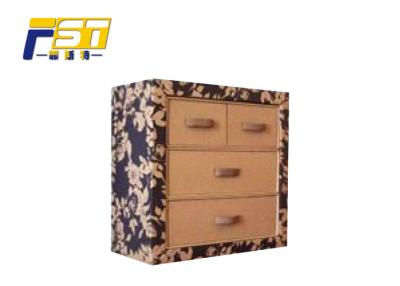 中国 強い構造の板紙箱の家具、カスタマイズされたロゴのボール紙の表示家具 販売のため