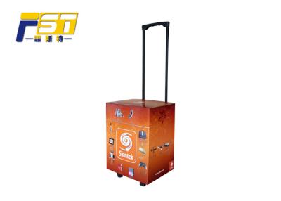 China Glossy Printing Carton Trolley Box Sturdy Structure Environmental Friendly for sale