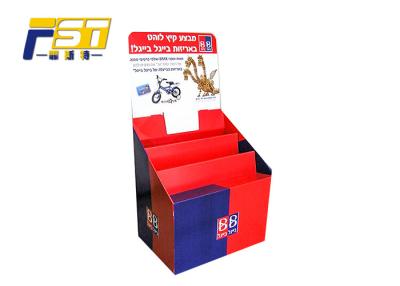 China Recycled Custom Made Paper Cardboard Dump Bin Display For Bottles For Promotion for sale