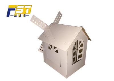 China Various Styles Children'S Playhouse Cardboard Furniture Sturdy Load - Bearing Capacity for sale