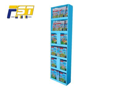 China Multipurpose Cardboard Merchandising Displays Light Weight With Plastic Hooks for sale