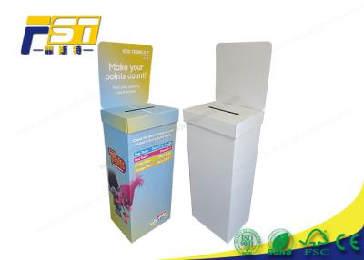 China Recycle Sturdy Cardboard Dump Bin Displays Durable Retail For Candy Foods for sale