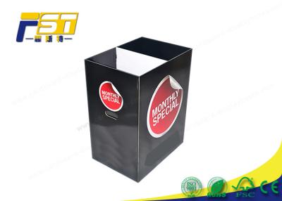 Chine Carton d'affichage de poubelle de vente au détail d'impression de la coutume 4C CMYK avec l'en-tête démontable à vendre