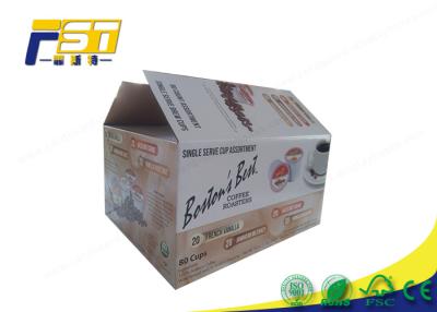 China Strong Carton Folding Colored Corrugated Mailing Boxes For Shipping / Packaging for sale