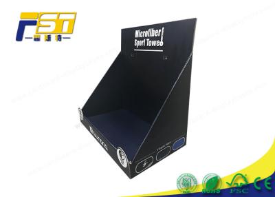 Китай Чернота напечатала розничные складные коробки дисплея счетчика картона, напечатанные коробки дисплея продается
