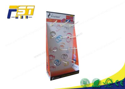 China ODM Cardboard Table Display Stands PDQ CMYK Printing UV Coating for sale