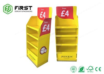 China Colorful Printed Folded Safe Paper Exhibition Cardboard Pop Up Display Stands for sale