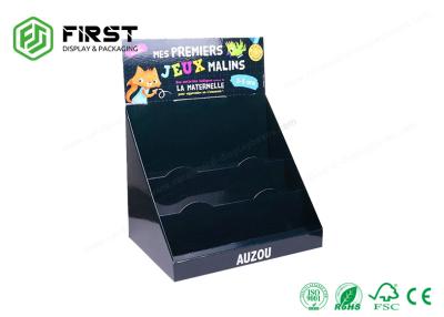 China CMYK Printing Colorful Custom Bespoke Paper Retail Cardboard Counter Top Display for sale