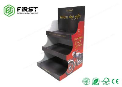 China Custom Printing Retail Counter Display Boxes , Easy Assembly Cardboard Tabletop Display for sale