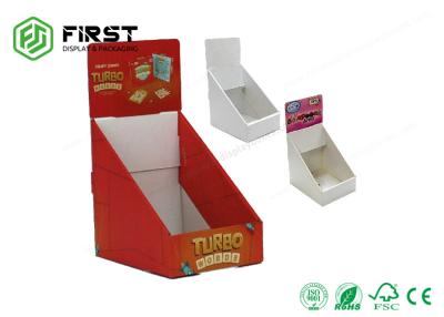 China Easy Assembly Retail Corrugated Paper PDQ Display Boxes Custom Made Logo Printing for sale