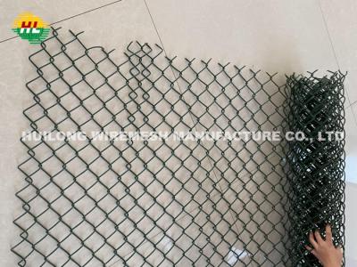 China 9 Gauge Galvanized Chain Link Fence Anti Climbing 9ft X 30ft 50 X 50 Mesh for sale