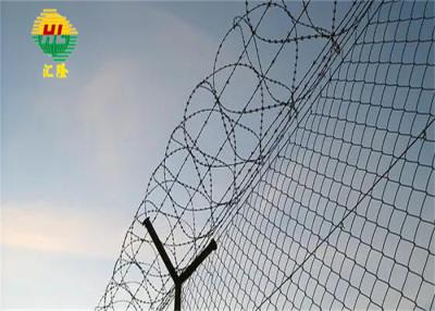 China Pvc Coated Wire Chain Link Fencing For Garden Or Grass Land By Y Post for sale