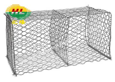 China 2m X 1m X 1m Gabion Box Wire Mesh 0.5m-2m Height Lacing Wire 2.2mm-3.2mm for sale