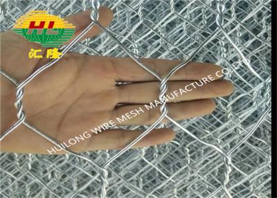 China Huilong Hot Dipped Galvanized Mesh Gabion Box Wire Mesh 2.7mm 3.4mm 8x10cm for sale