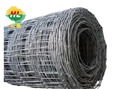 China Silver 25m-200m Galvanized Farm Fence Hinge Joint Wire Mesh In Bulk en venta