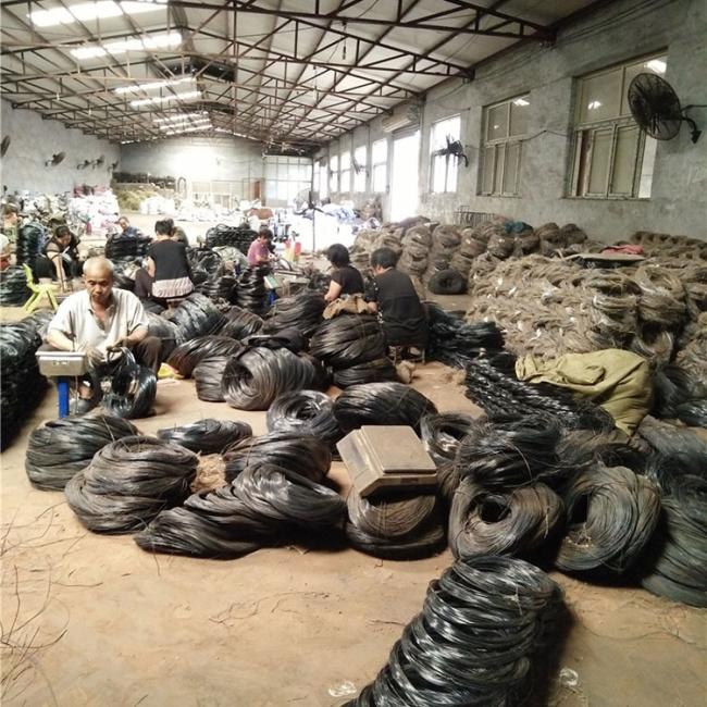 Black annealed iron binding wire coils