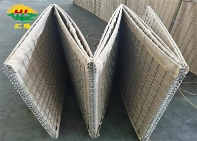 China Hl1-12 Galfan Coated Hesco Defensive Barriers Robot Welded Length 1.21m-33m for sale