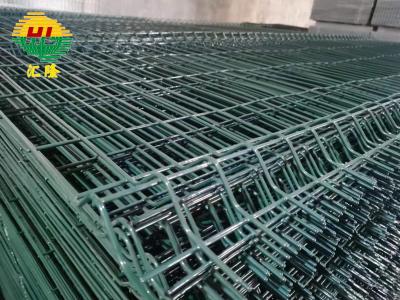 China Green Pvc Coated 3d Curve Fence 2.5m Length 50*100mm Mesh for sale
