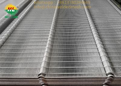中国 電流を通された溶接された網の防御フェンス、358の反上昇の網パネル 販売のため