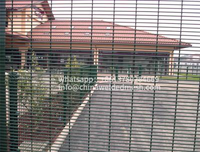 China Galvanized 358 Mesh Fencing for sale