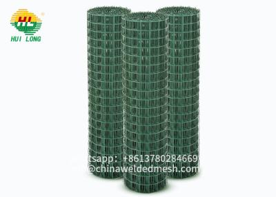 China Euro Fence Welded Wire Mesh Rolls , H2m PVC Coated Garden Fence for sale