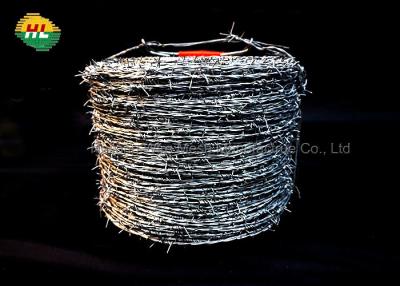 China High Tensile Strength Galvanized Barbed Wire Hot Dipped For Airport Prison Security Fence for sale