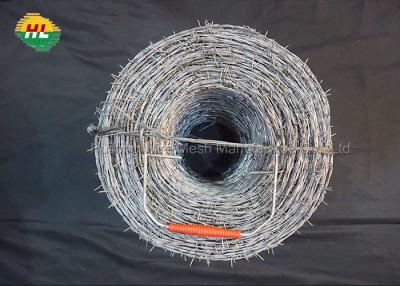 China 1.3kN High Tensile Barb Wire 30m/100m Diameter 1.57mm  for Rural Fencing for sale
