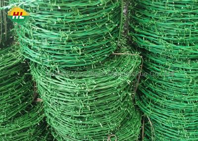 China HUILONG 20 Feet Galvanized Barbed Wire 4 Point 18 Gauge For Outdoor for sale