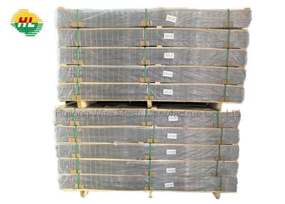 China HUILONG Galvanized 5x5'' wire mesh panels for concrete flat surface for sale