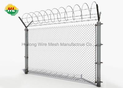 China 25m Green Pvc Chain Link Fence for sale