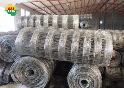 China HUILONG Hinge Joint Wire Mesh , Farming Fencing Galvanised Wire Height 100CM for sale