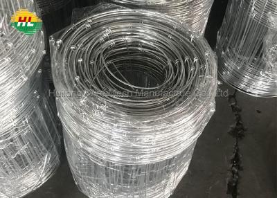 China 2.5mm Hinge Joint Wire Mesh , Hot Dipped Galvanized Metal Wire Fence Roll for sale